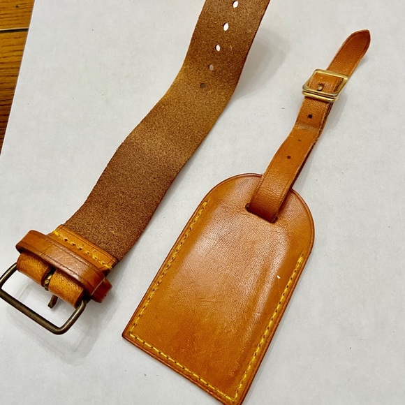 Louis Vuitton Luggage Name Tag and Strap-Bracelet Set (S) - Picture 13 of 13